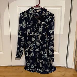 Floral Shirt Dress